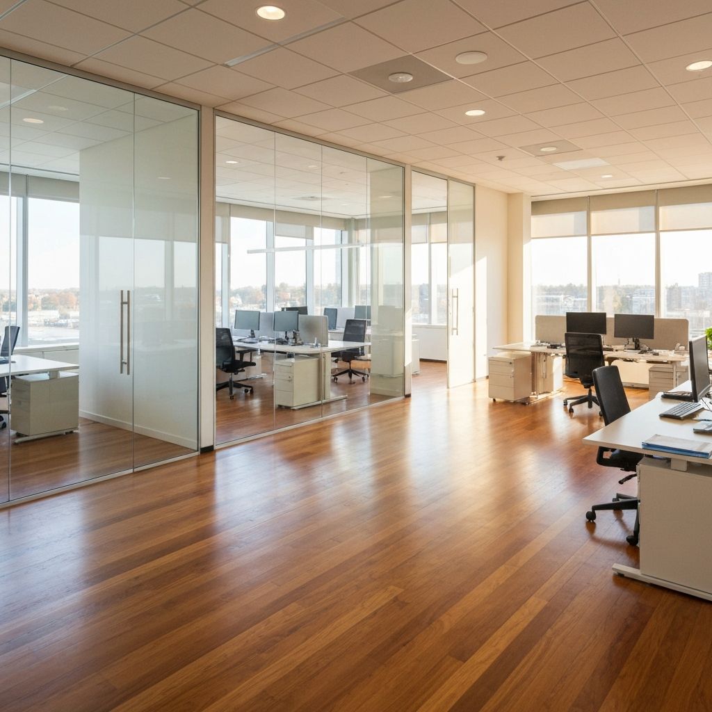 Commercial Cleaning in action